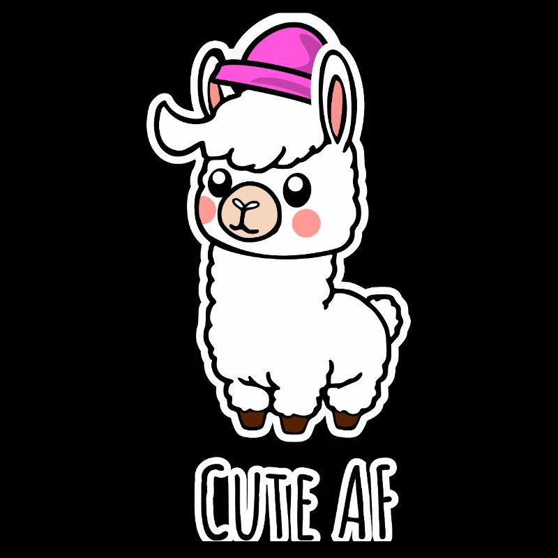 Cute AF Llama Baby or Alpaca
