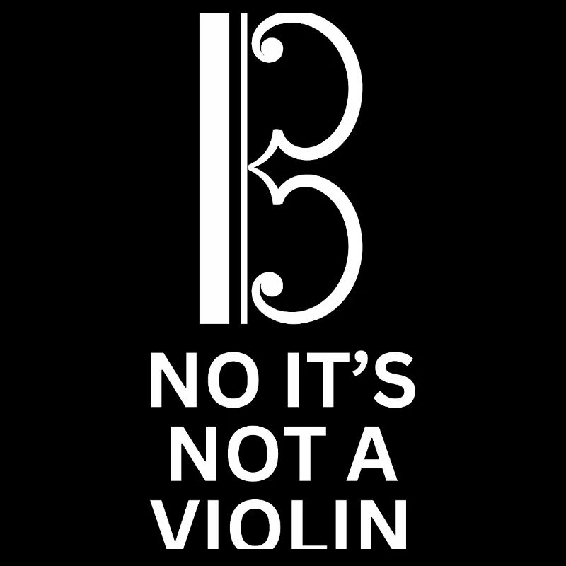Clé d’alto Non, ce n’est pas un violon