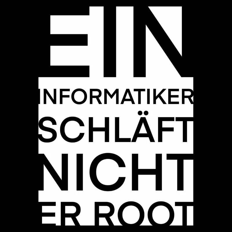 Informatiker Programmierer Admin Nerd Geschenk