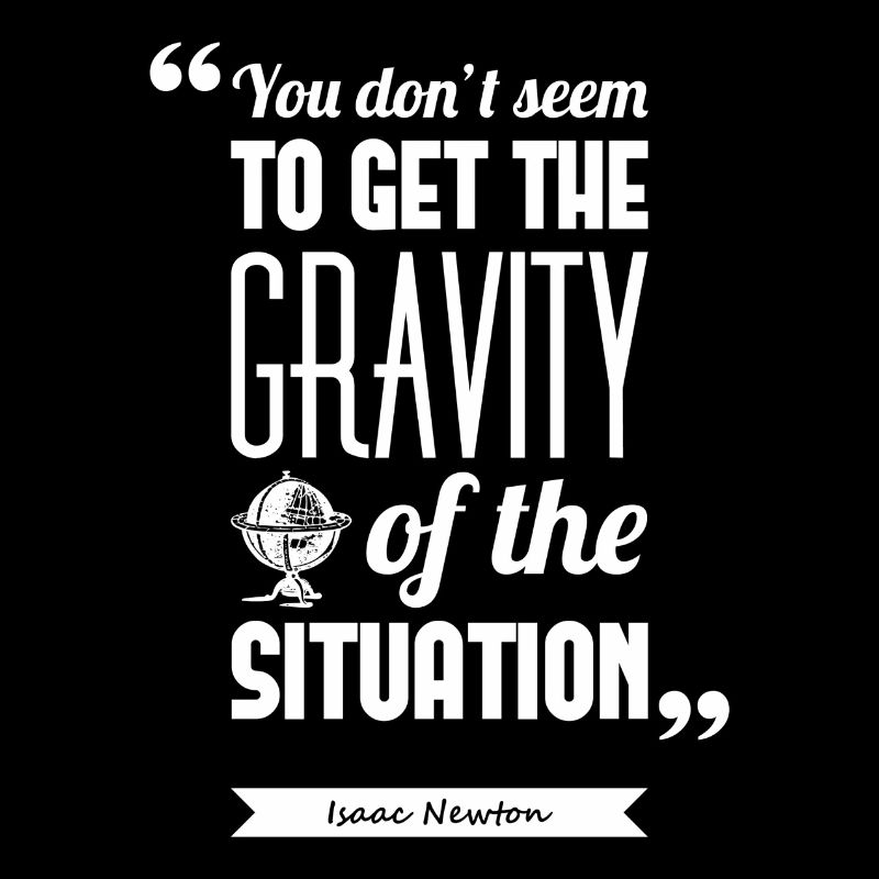 Newton's gravity | T-shirt ♀