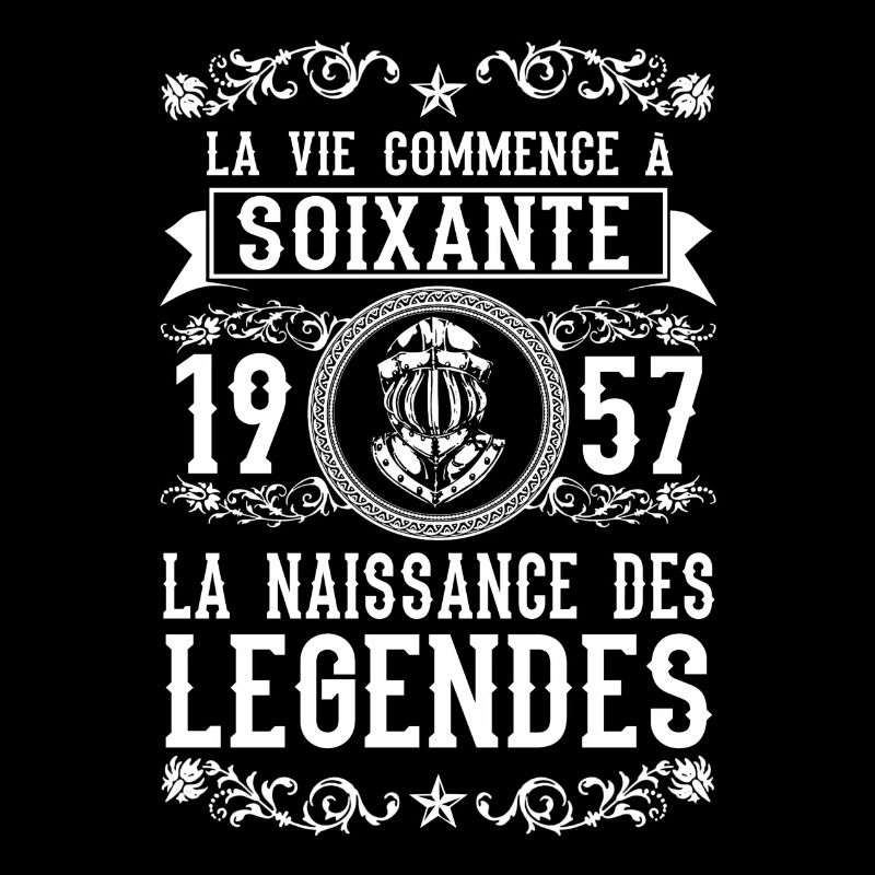 1957 - 60 ans - Légendes - 2017