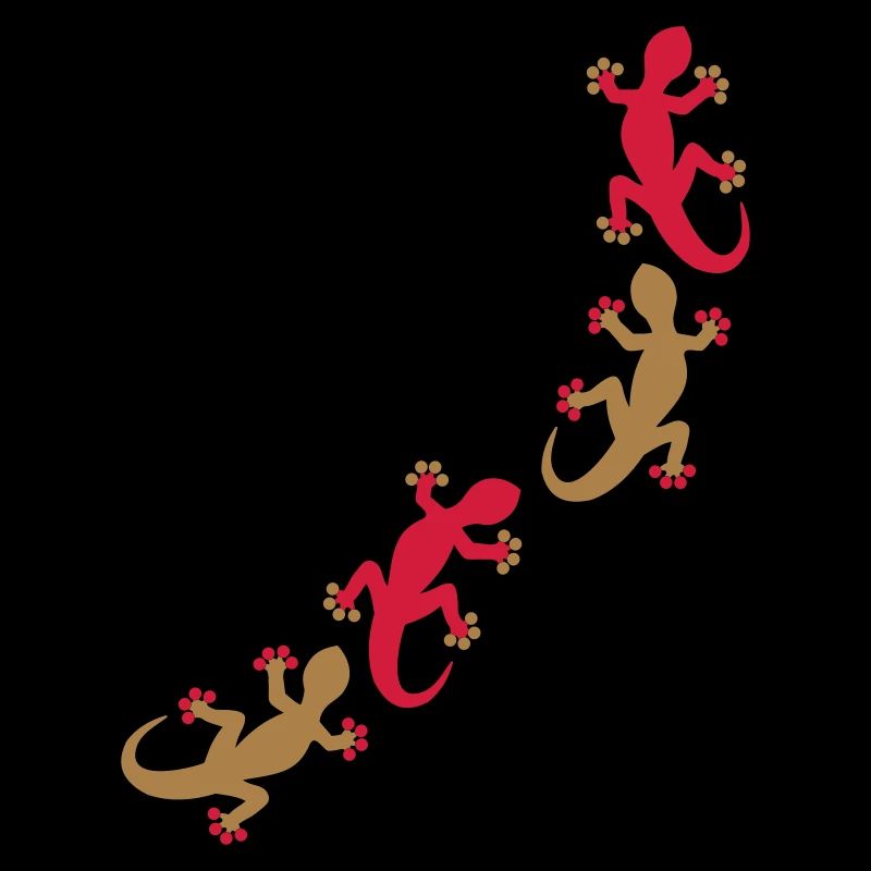 Four geckos 2c