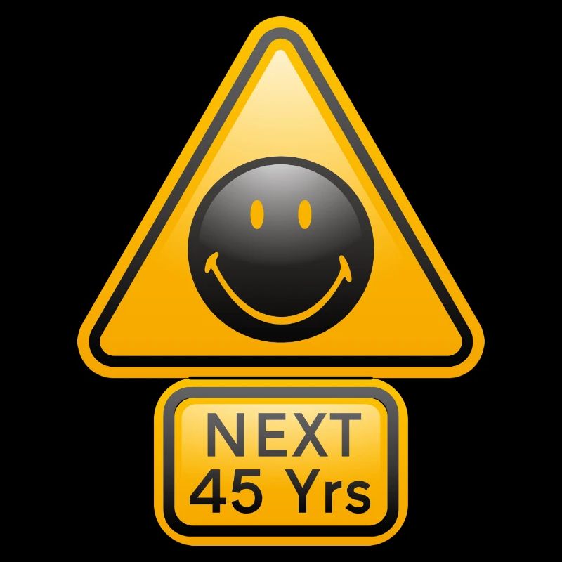 Smiley Shield 'Next 45 years'