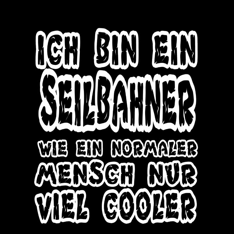 Cooler Seilbahner