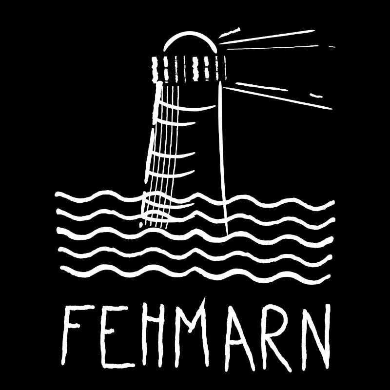 Leuchtturm am Meer Fehmarn