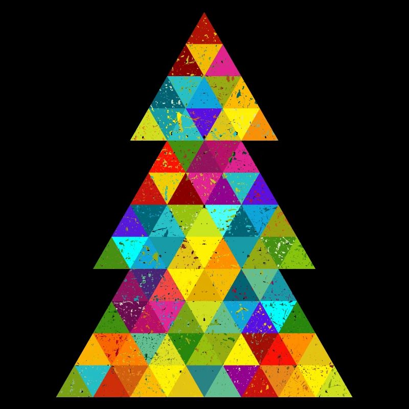 Arbre de Noël Oh Arbre de Noël Hiver Hipster Grunge