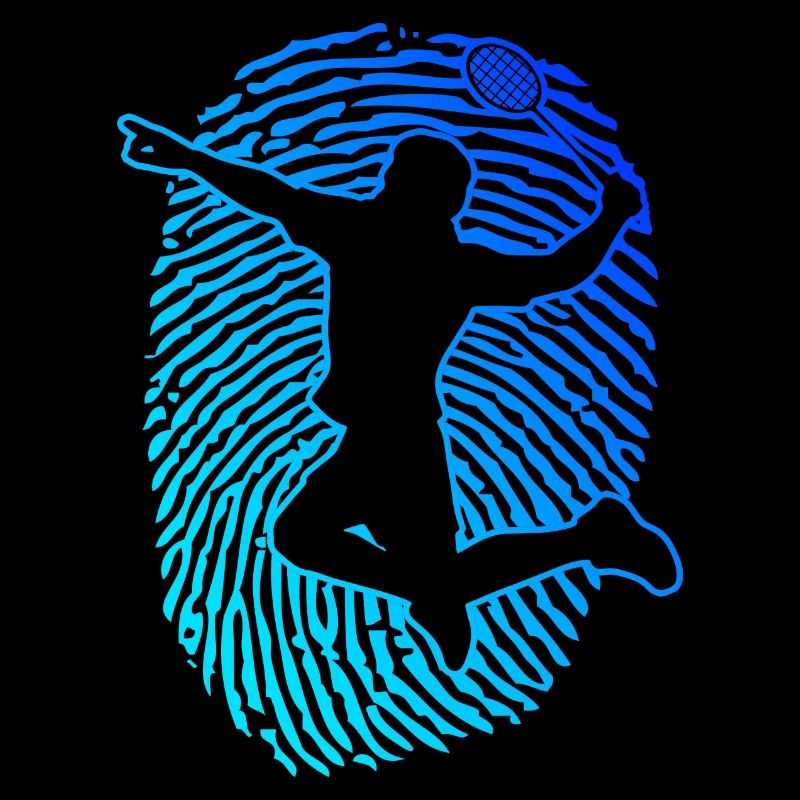 Squash Badminton Joueur Badminton Hommes