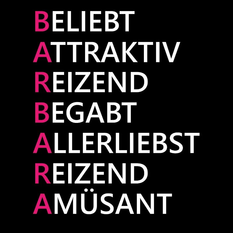 Barbara Name Geschenk