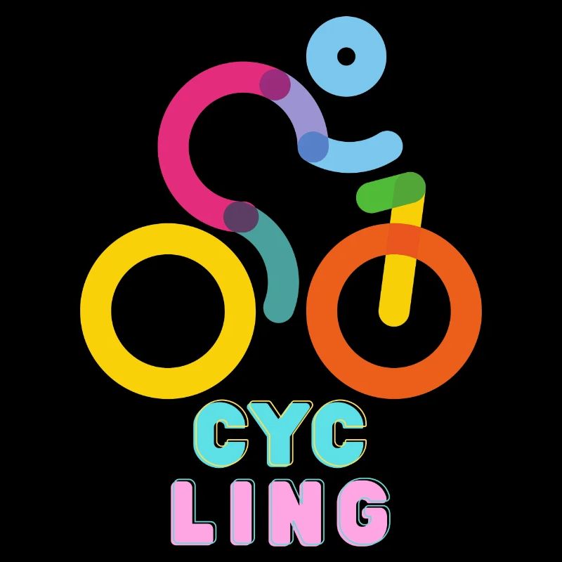 Cyclisme coloré