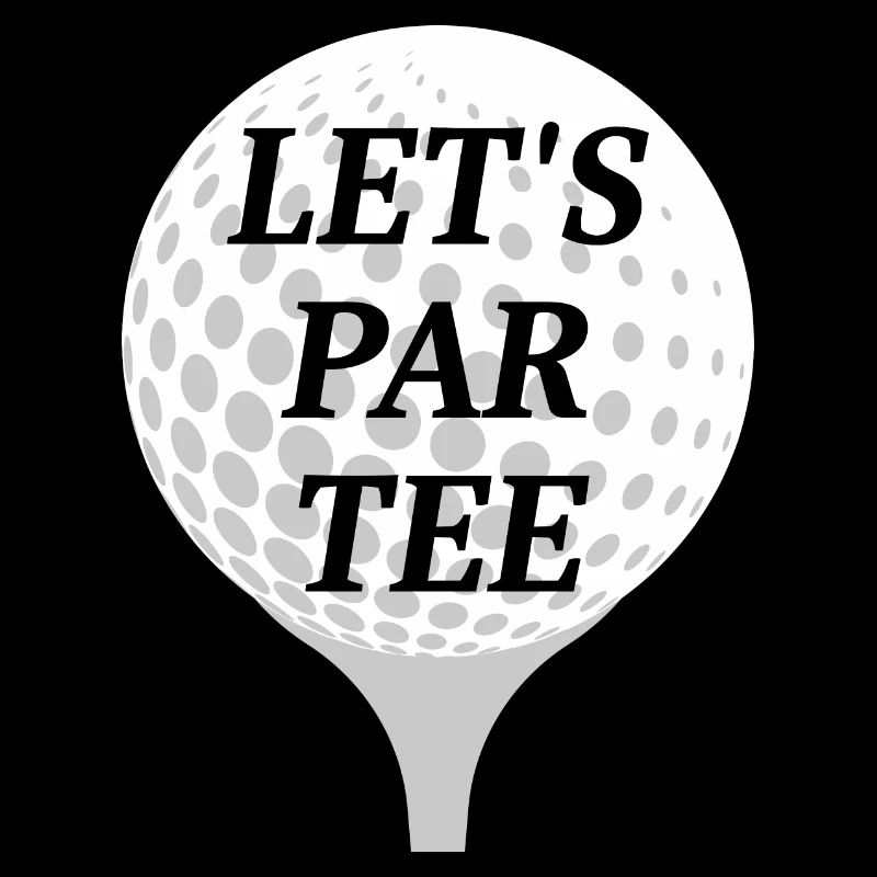 Golf lets par tee