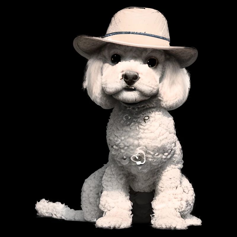 chiot caniche chien propriétaire caniche chiot chien amour