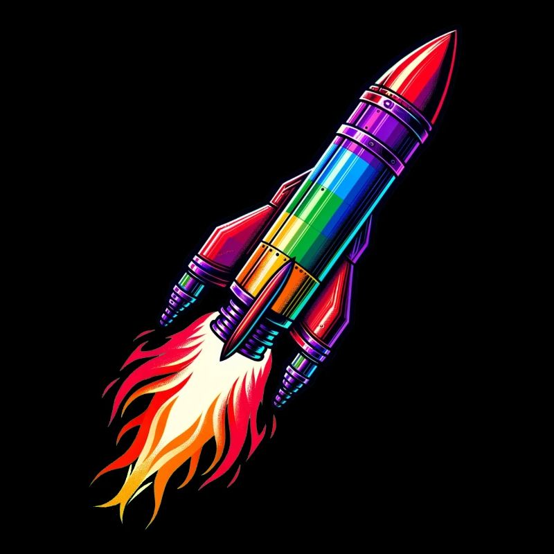 Regenbogenrakete