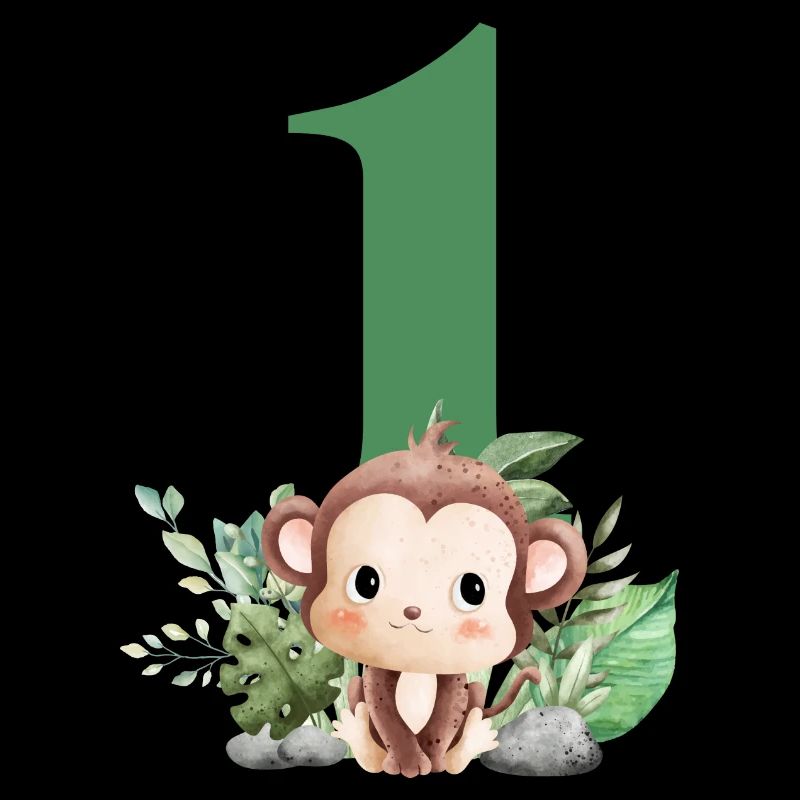 1st Birthday Monkey Safari