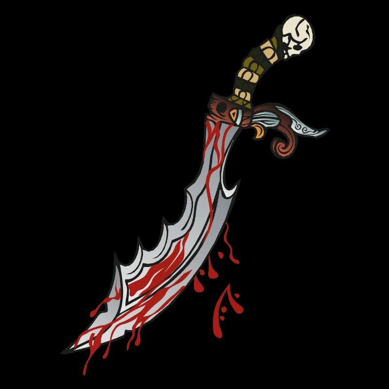 Dolchmesser Dolch Blut Desisn 904 W