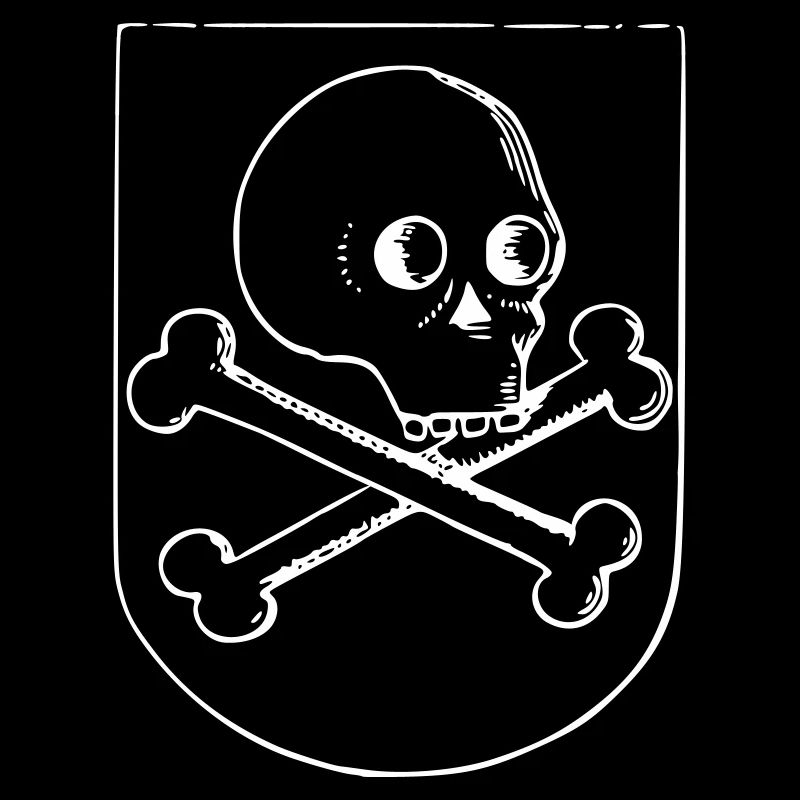 Schädel und Knochen