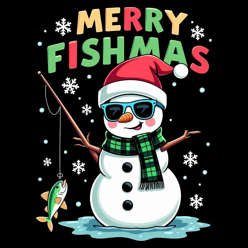 Noël du pêcheur - Merry Fishmas