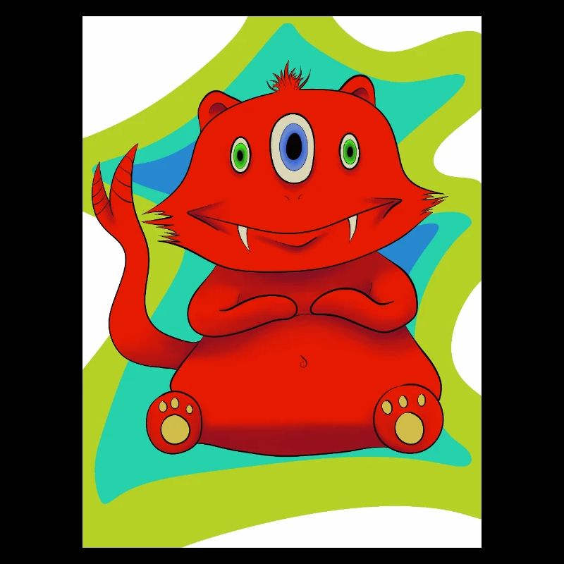 Dreiäugiges Monster