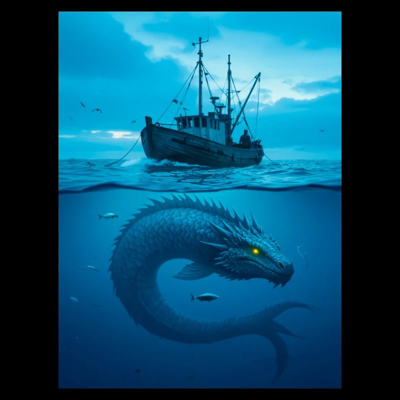 Cirein-Cròin, dragon de mer métamorphe d’Écosse