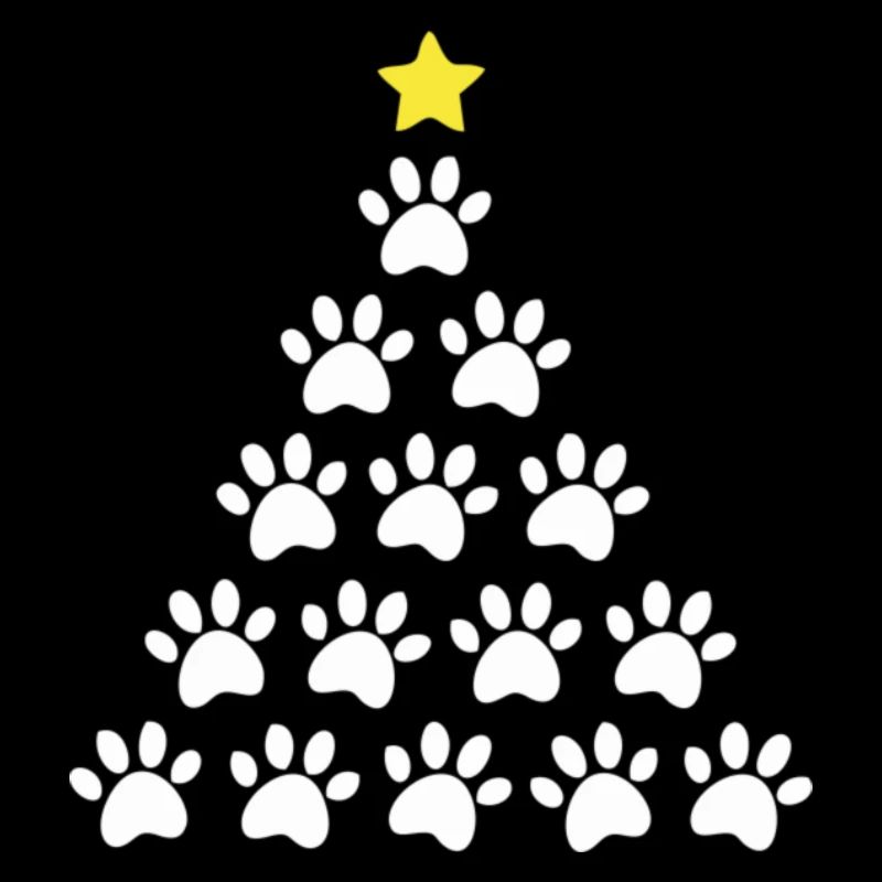 Weihnachtsbaum Pfote