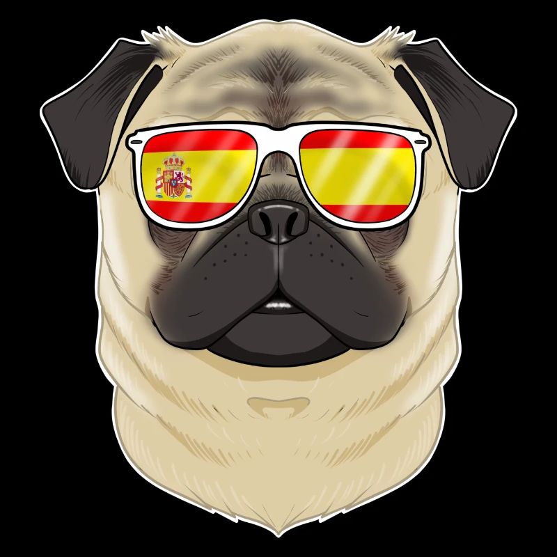 Carlin I Lunettes de soleil Espagne I Drapeau espagnol
