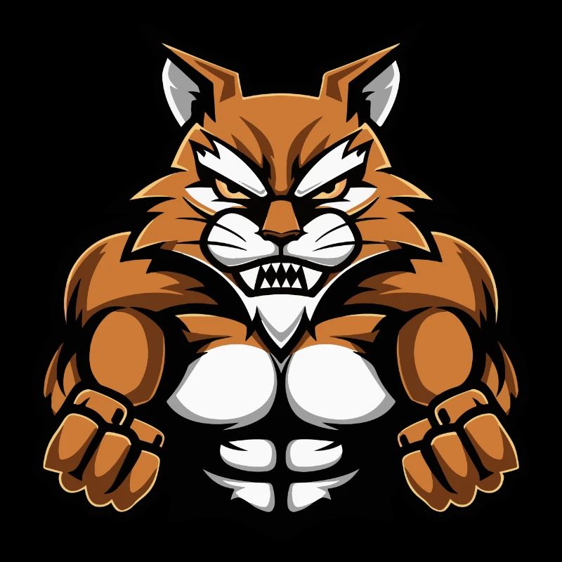 Entraînement des muscles du chat