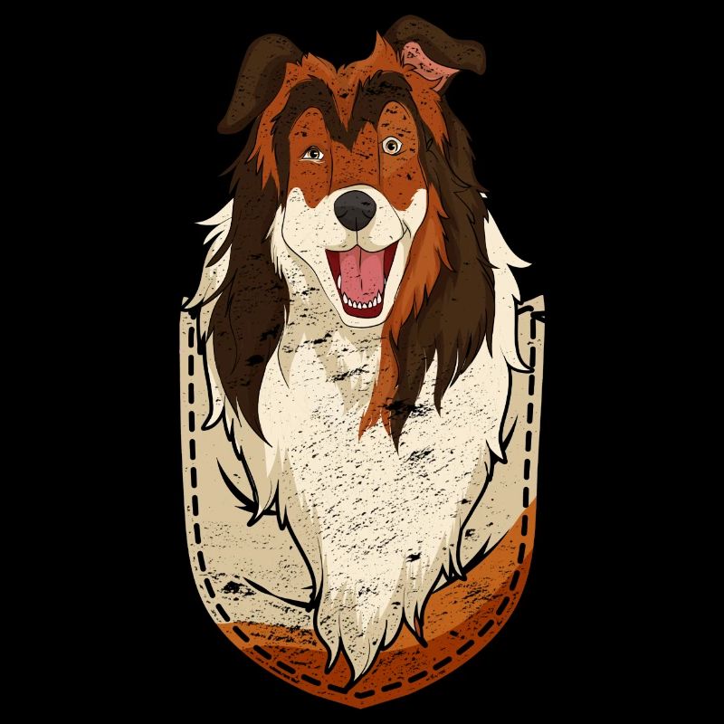 Dog Lover Dog Chest Bag Gift Collie