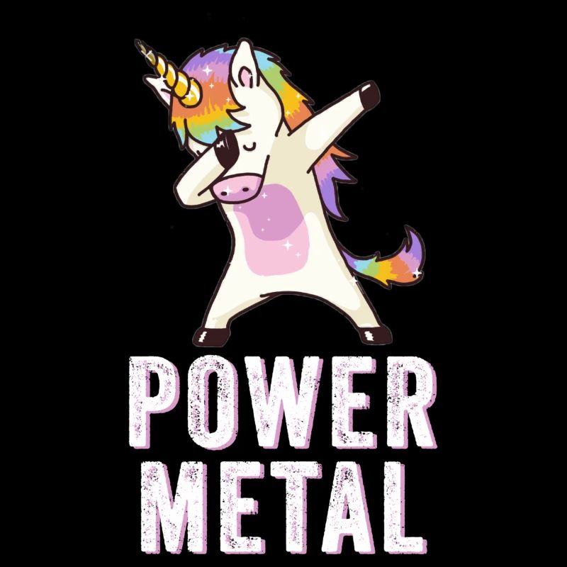 Power Metal Dabbing Einhorn - Dabbing Einhorn
