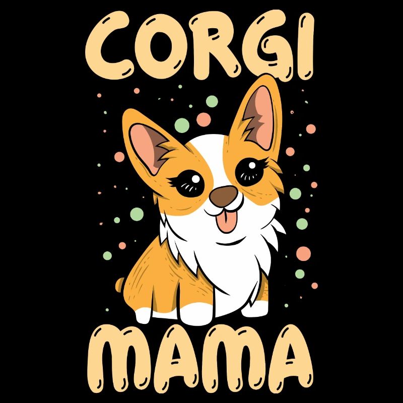 Corgi Mama Drôle Corgi Propriétaire de chien