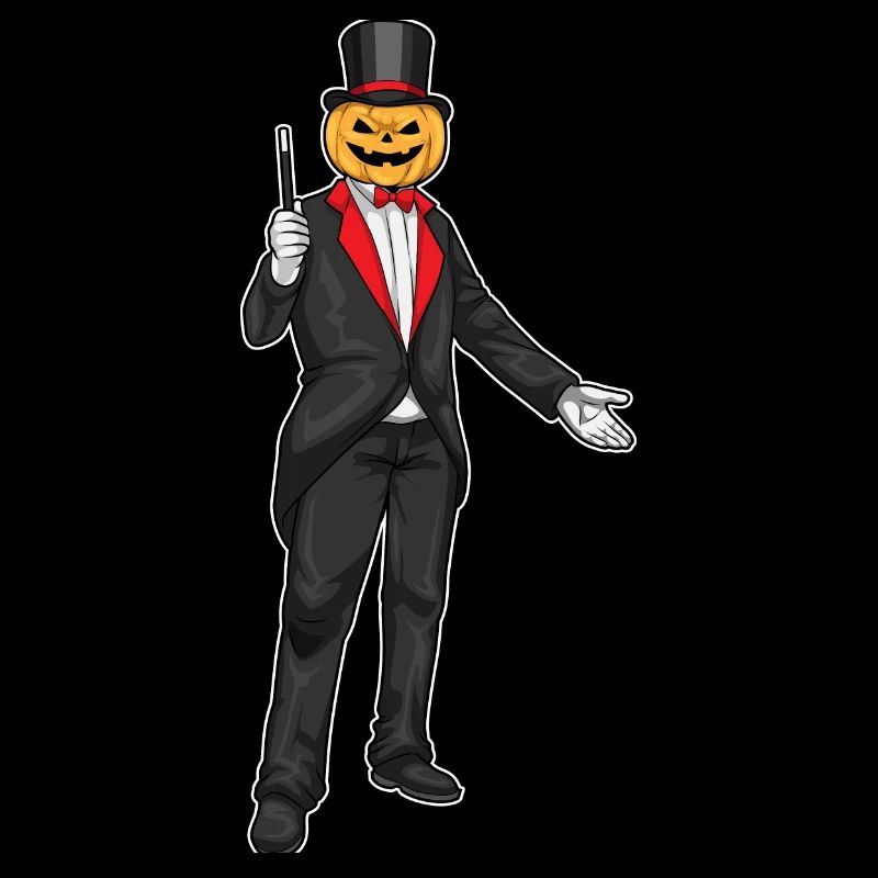 Jack O'Lantern Halloween Wizard