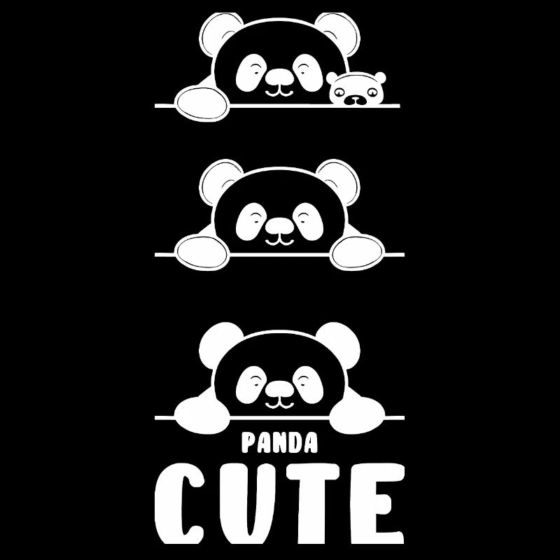 Geschenk Panda Bär Tier Funny Cute Geschenkidee