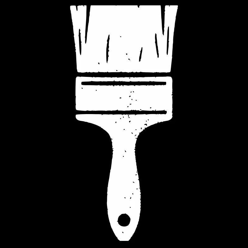 Painter Brush Craft Grunge Vector