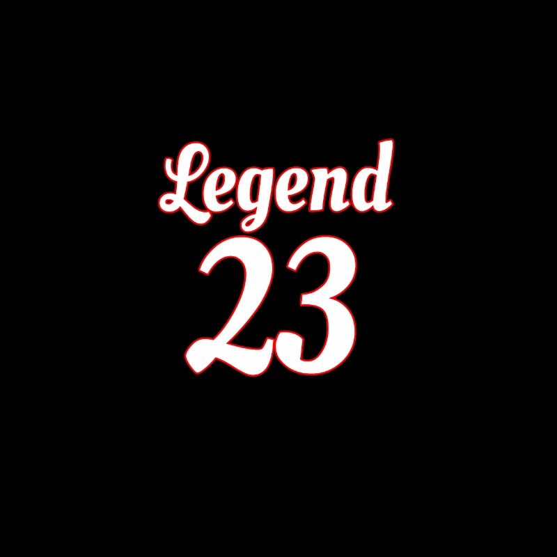 Legends 23 white and red