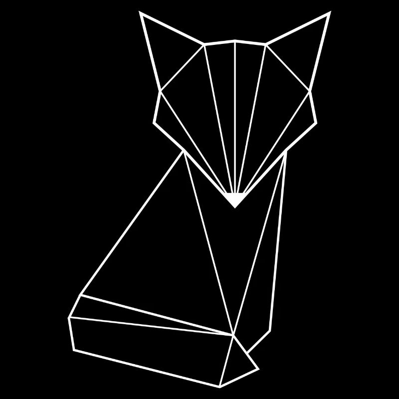 Origami fox