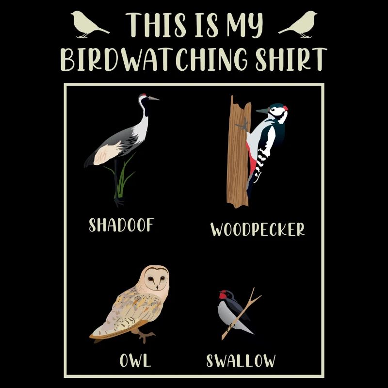 Espèces d’oiseaux Birding C’est mon observation d’oiseau