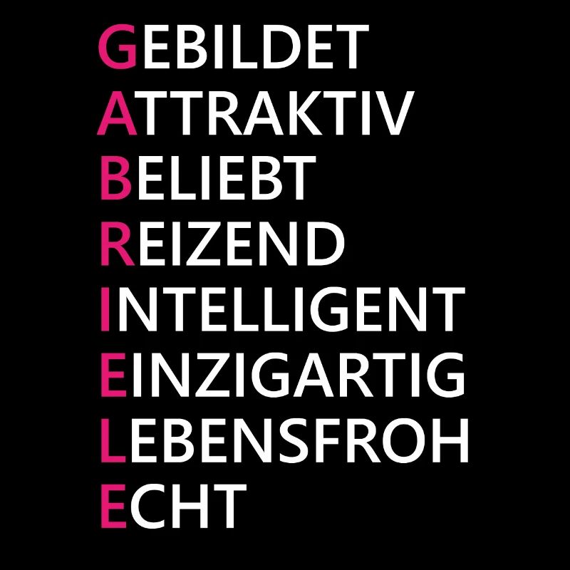 Gabriele Name Geschenk