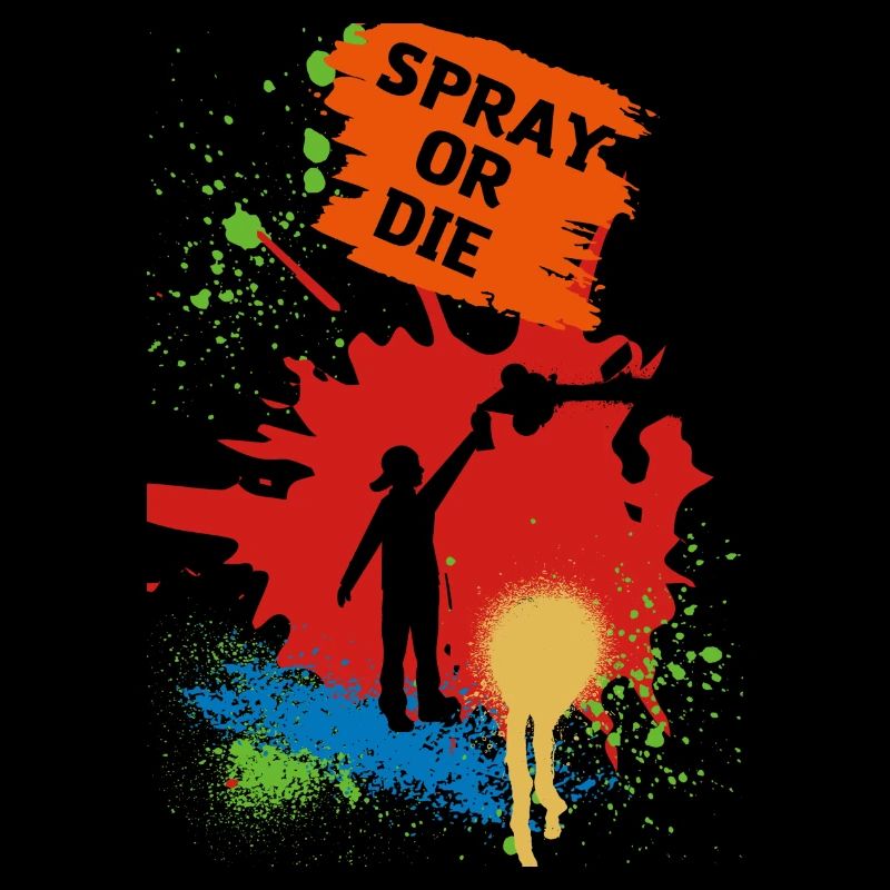 Spray to Die - Graffiti Art Spray Can