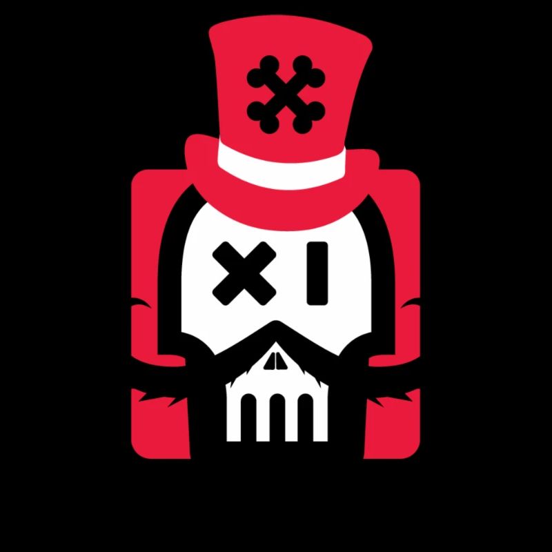 Bartschädel rot