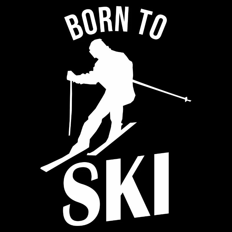 Né pour skier
