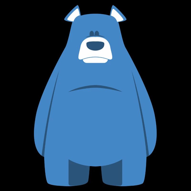 blauer Teddybär