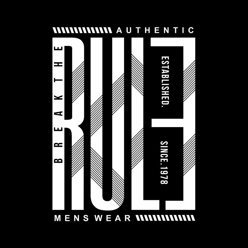 Brechen Sie die Regel