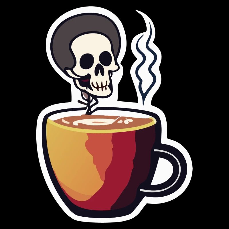 Caffeine Bone : le squelette du café