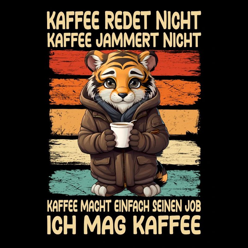 Café Don’t Talk Café Don’t Whine Tiger