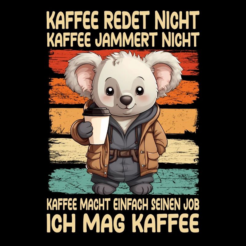 Kaffee Rede Nicht Kaffee Jammert Nicht Koala