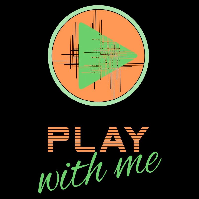 Play with me - orange/vert