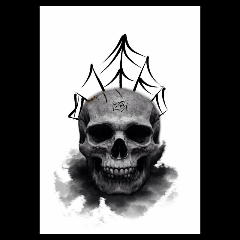 Deadhead Spider Skull