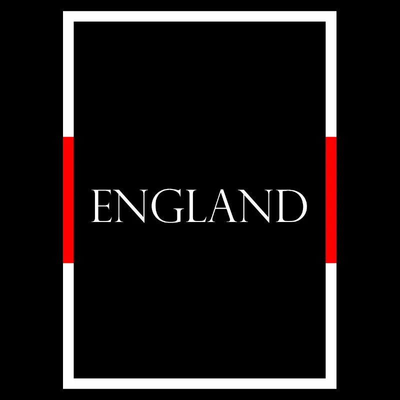 Angleterre, Royaume-Uni, Lettrage de déclaration avec drapeau