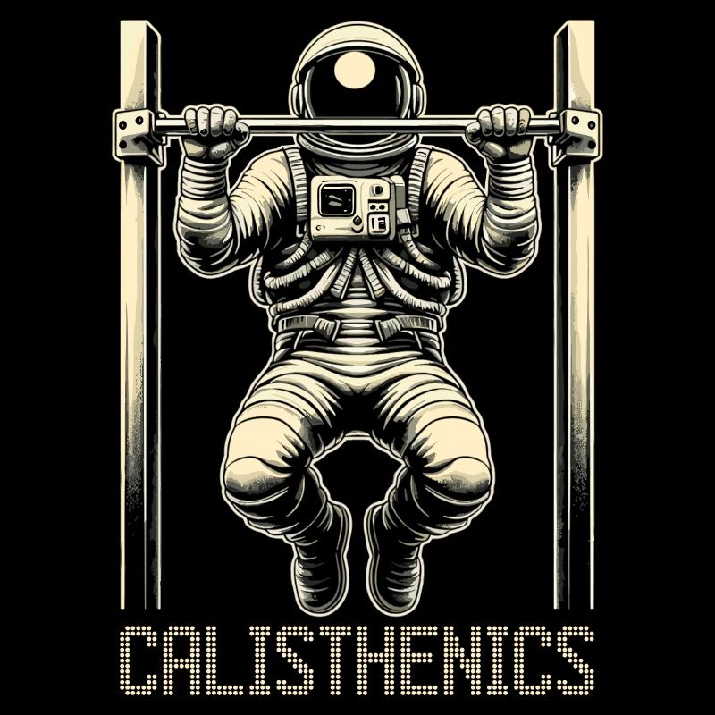 Calisthenics Astronaut Pull-ups Gift