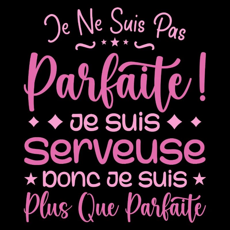 Une Serveuse plus que parfaite, métier de rêve