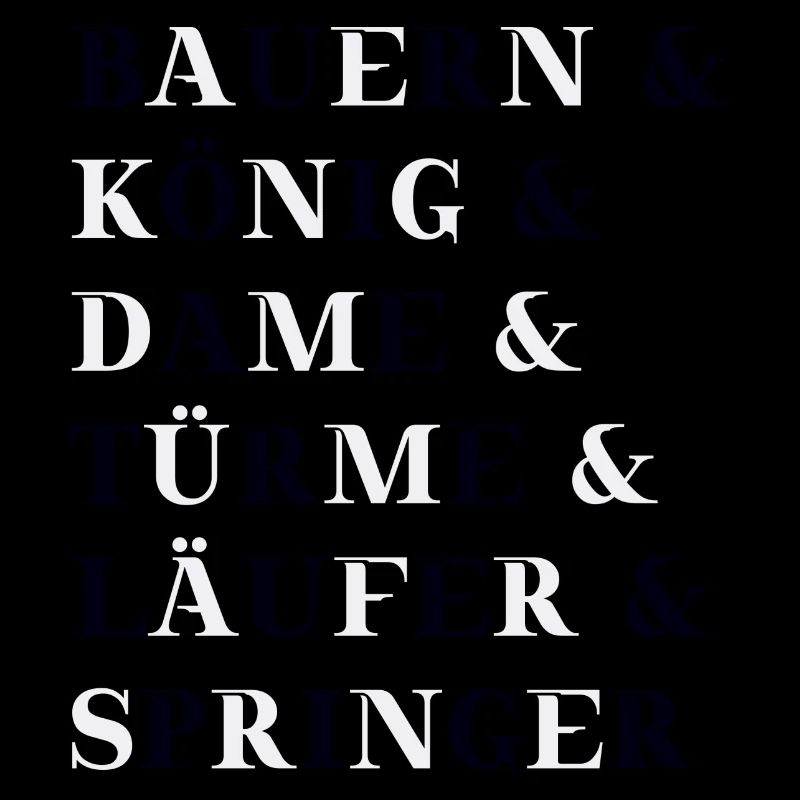 Schach Schachfiguren Geschenkidee