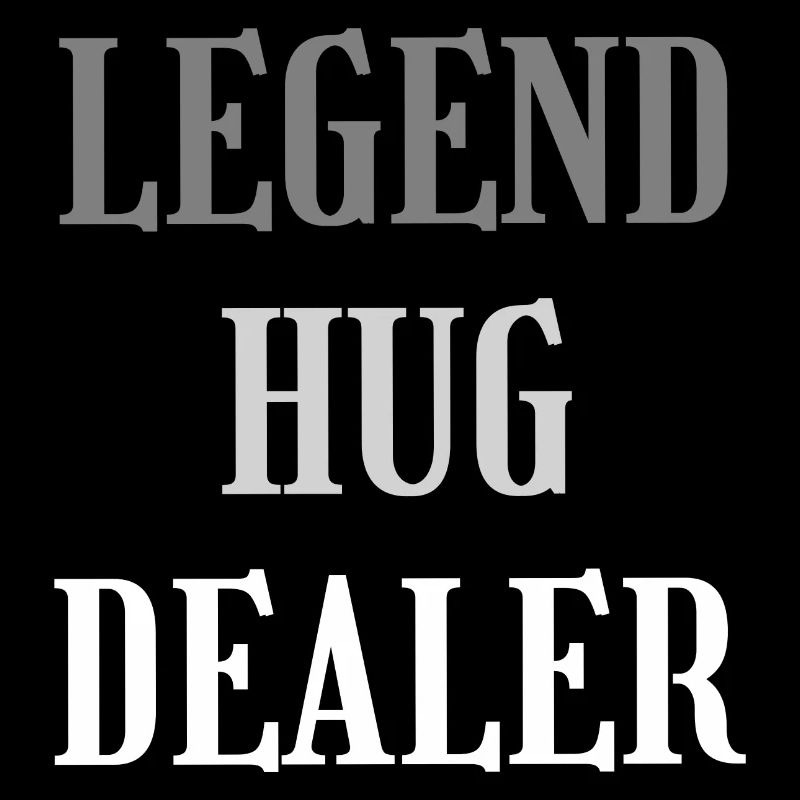 Legend Hug Dealer White & Grey